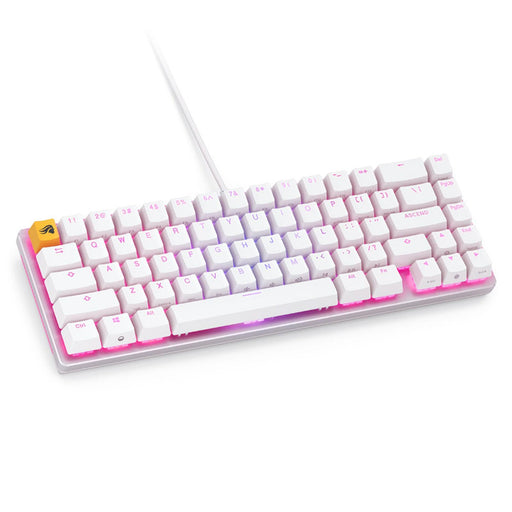Glorious GMMK 2 White Compact Gaming Mechanical Keyboard- Fox Switches US-Layout - Геймърски клавиатури<<<Геймърска