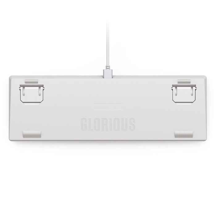 Glorious GMMK 2 White Compact Gaming Mechanical Keyboard- Fox Switches US-Layout - Геймърски клавиатури<<<Геймърска