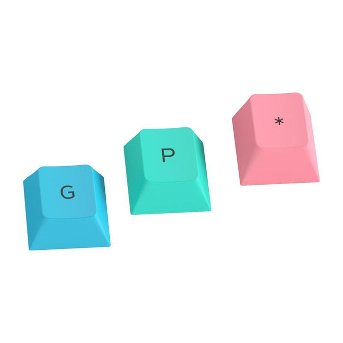 Glorious GPBT Doubleshot 114-Keycap Pastel US-Layout Mechanical Keyboard Caps - Геймърски аксесоари<<<Геймърска