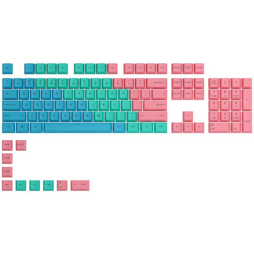 Glorious GPBT Doubleshot 114-Keycap Pastel US-Layout Mechanical Keyboard Caps - Геймърски аксесоари<<<Геймърска