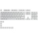 Glorious Keycaps - 114 PBT Arctic White - Геймърски аксесоари<<<Геймърска периферия<<<ValiAPI