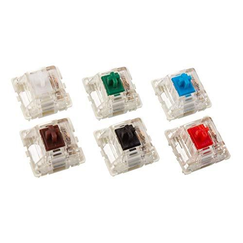 Glorious Gateron Clear mechanical keyboard switches 120 pcs
