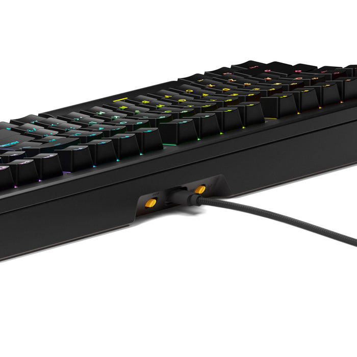 Glorious GMMK 3 100% Black Gaming Mechanical Keyboard - Fox Linear Switches