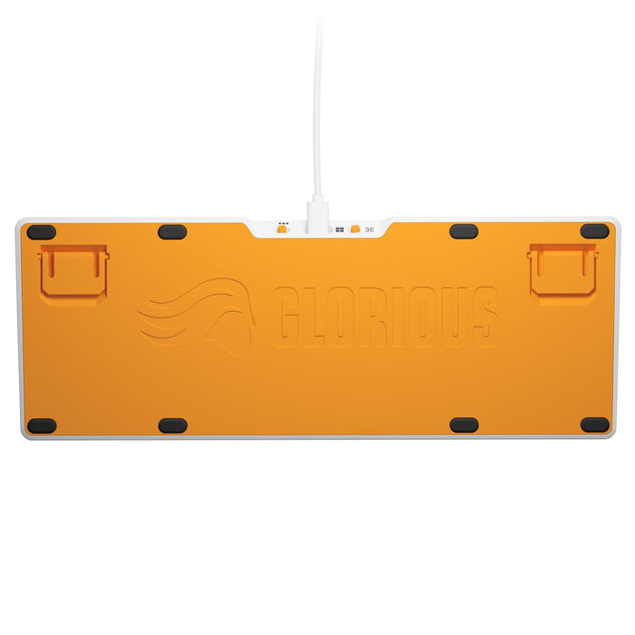 Glorious GMMK 3 Gaming Mechanical Keyboard 65% White - Fox Linear Switches