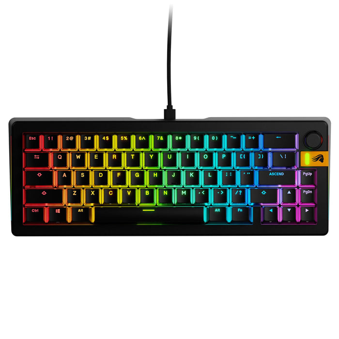 Gaming Mechanical Keyboard Glorious GMMK 3 HE 65% Black - Fox HE Switches
