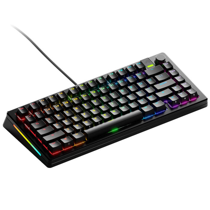 Glorious GMMK 3 Pro 75% Black Gaming Mechanical Keyboard - Fox Linear Switches