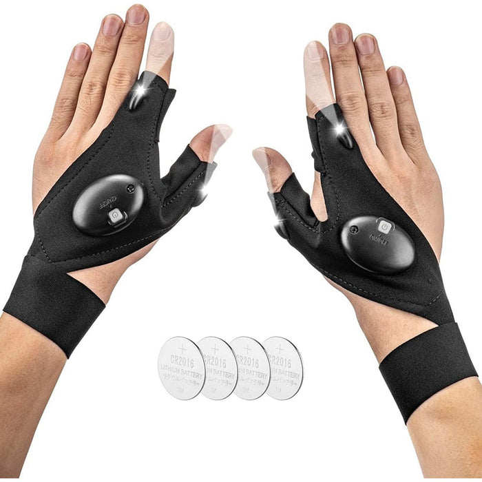 GLOVELITE GLOVES WITH LED LIGHT - Други ръчни инструменти<<<Ръчни инструменти<<<Инструменти и железария<<<Praktiker