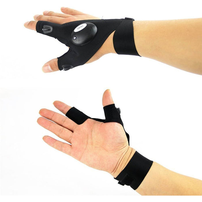 GLOVELITE GLOVES WITH LED LIGHT