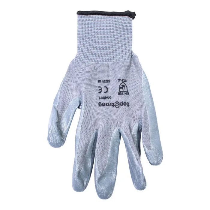 GLOVES SIZE: 10 TOP STRONG - Ръкавици<<<Работно облекло<<<Инструменти и железария<<<Praktiker&&&Ръкавици<<<Работно