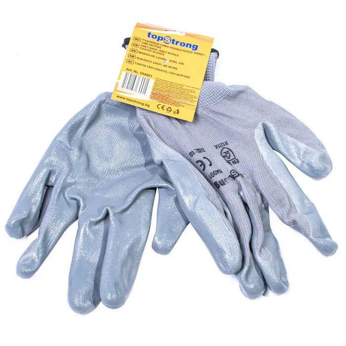 GLOVES SIZE: 10 TOP STRONG - Ръкавици<<<Работно облекло<<<Инструменти и железария<<<Praktiker&&&Ръкавици<<<Работно