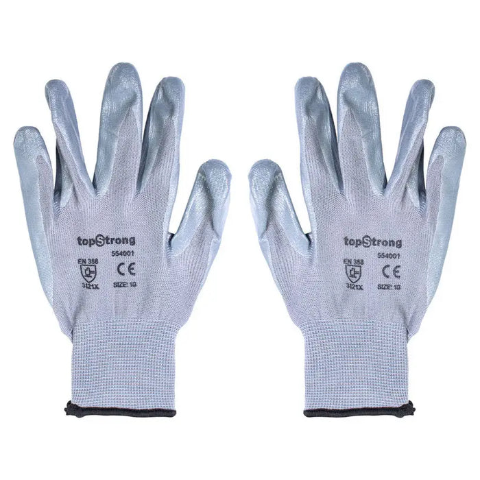 GLOVES SIZE: 10 TOP STRONG - Ръкавици<<<Работно облекло<<<Инструменти и железария<<<Praktiker&&&Ръкавици<<<Работно