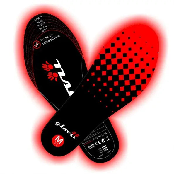 Glovii GW2M shoe insole Unisex All Black - Insoles for shoesNTO-WKL<<<SkiingNTO<<<ActionPL