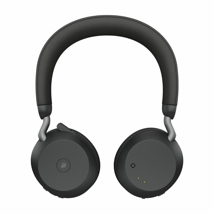 JABRA Evolve2 75 Headset on-ear Bluetooth wireless active noise cancelling USB-A noise isolating black Certified for Microsoft T