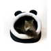 GO GIFT cat bed - black and white - 40x45x34 cm - To sleepDLK-LEG<<<For the catDLK<<<ActionPL