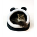 GO GIFT cat bed - black and white - 40x45x34 cm - To sleepDLK-LEG<<<For the catDLK<<<ActionPL