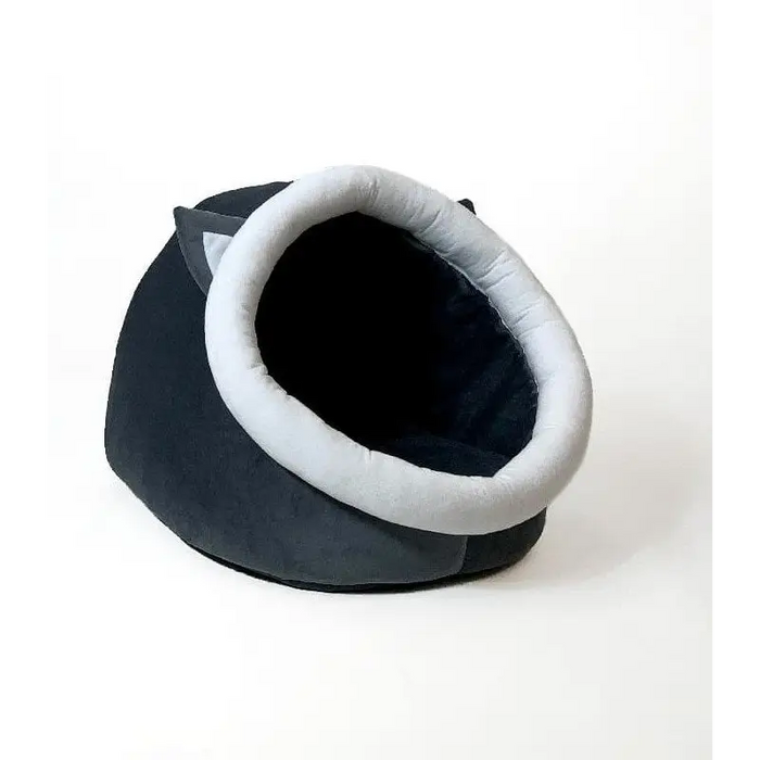 GO GIFT cat bed - graphite-white - 40x45x34 cm - To sleepDLK-LEG<<<For the catDLK<<<ActionPL