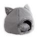 GO GIFT cat bed - grey - 40x40x34 cm - To sleepDLK-LEG<<<For the catDLK<<<ActionPL