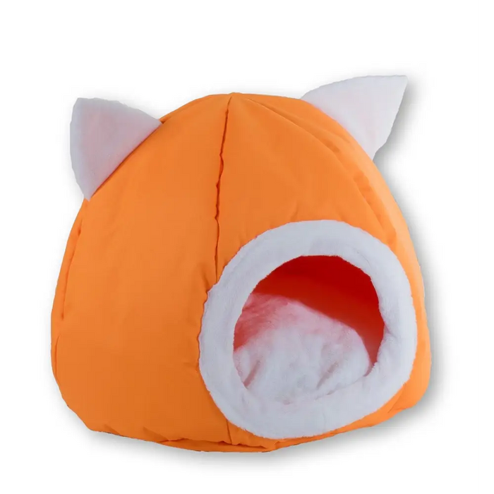 GO GIFT cat bed - orange - 40x40x34 cm - To sleepDLK-LEG<<<For the catDLK<<<ActionPL
