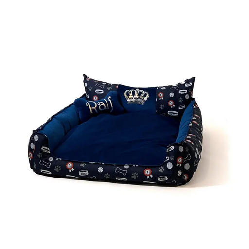 GO GIFT Dog and cat bed L - navy blue - 90x75x16 cm - To sleep (universal)DLZ-DSU<<<For petsDLZ<<<ActionPL