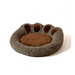 GO GIFT Dog and cat bed XL - brown - 75x75 cm - To sleep (universal)DLZ-DSU<<<For petsDLZ<<<ActionPL