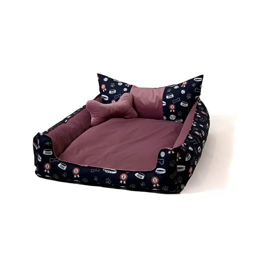GO GIFT Dog and cat bed XL - pink - 100x80x18 cm - To sleep (universal)DLZ-DSU<<<For petsDLZ<<<ActionPL