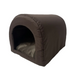 GO GIFT Dog and cat cave bed - brown - 40 x 33 x 29 cm - To sleepDLK-LEG<<<For the catDLK<<<ActionPL