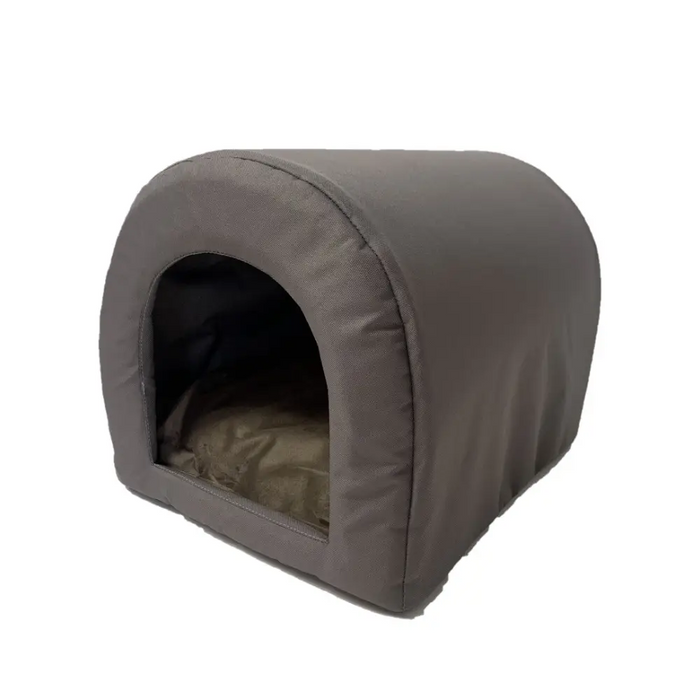 GO GIFT Dog and cat cave bed - taupe - 40 x 33 x 29 cm - To sleepDLK-LEG<<<For the catDLK<<<ActionPL