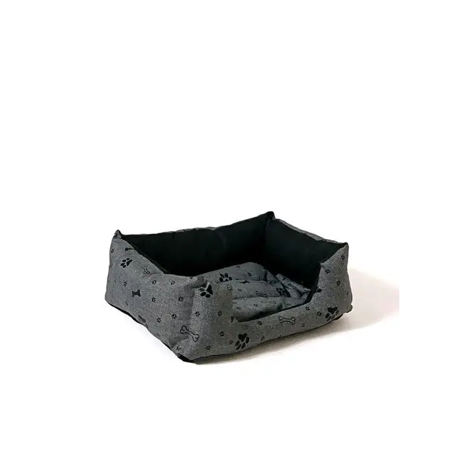 GO GIFT Dog bed XL - graphite - 75x55x15 cm - To sleep (universal)DLZ-DSU<<<For petsDLZ<<<ActionPL