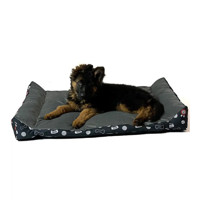 GO GIFT Rex graphite XXL - pet bed - 105 x 75 x 8 cm - To sleep (universal)DLZ-DSU<<<For petsDLZ<<<ActionPL