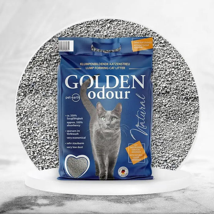GOLDEN Odour Natural - bentonite litter - 14kg - GritDLK-ZWI<<<For the catDLK<<<ActionPL