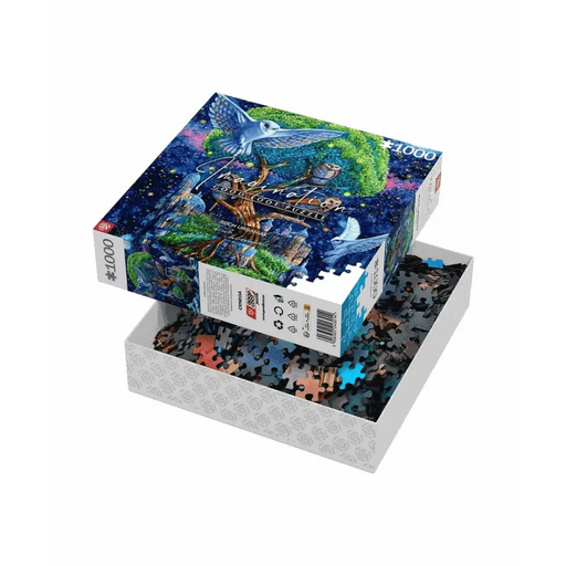 Good Loot Imagination Puzzle: Roch Urbaniak Owl Island (1000 elements) - TraditionalPUZ-TRA<<<(Games and Toys)