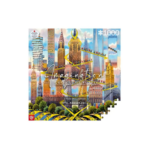 Good Loot Imagination Puzzle: Tytus Brzozowski New York / New York (1000 elements) - TraditionalPUZ-TRA<<<(Games