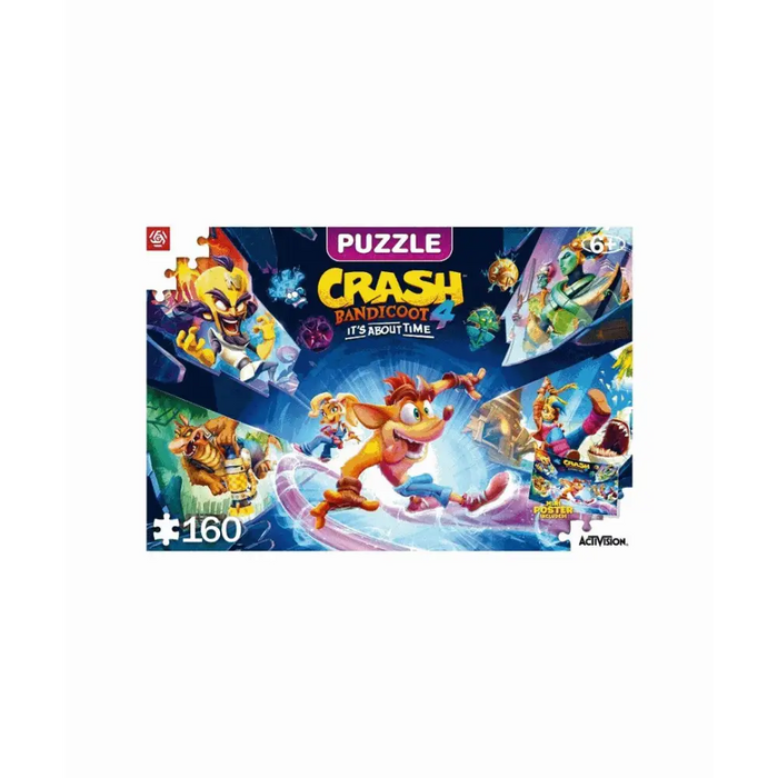 Good Loot Kids Puzzle Crash Bandicoot 4: It’s About Time (160 pieces) - PuzzleGDG-PUZ<<<Gadgets