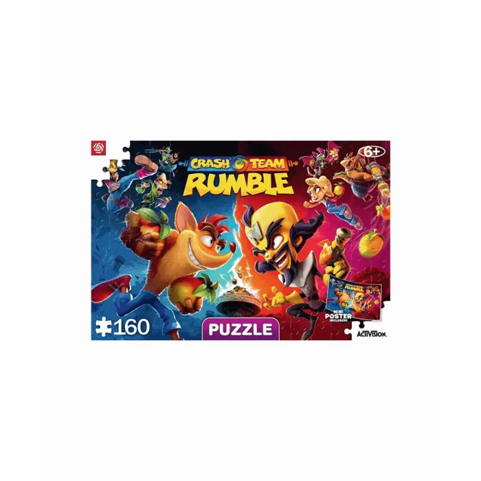 Good Loot Kids Puzzle Crash Team Rumble (160 pieces) - PuzzleGDG-PUZ<<<Gadgets for playersGDG<<<ActionPL