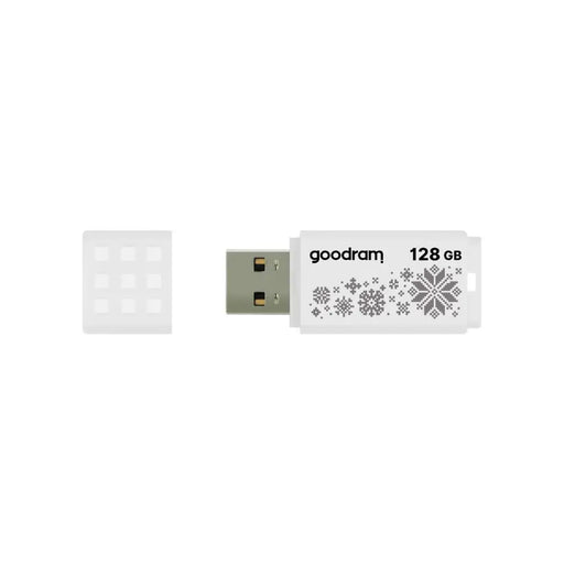 Goodram UME2 Winter USB 128GB Flash Drive - White - Flash memory<<<HurtelXML&&&FlashDrivesPAM-FLD<<<Memory