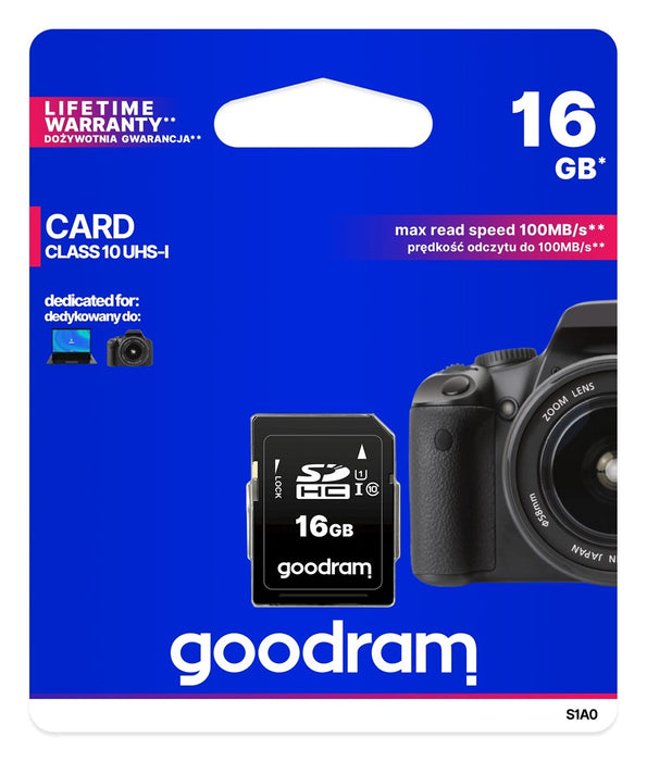 SDHC Memory Card GoodRam S1A0 16 GB