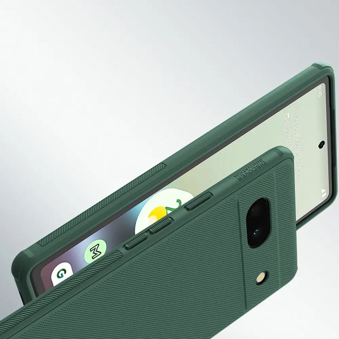 Google Pixel 7a Hard Case Nillkin Super Frosted Shield Pro Hard Case - Black - Cell phone cases and covers<<<HurtelXML