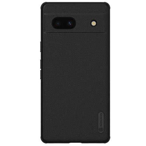 Google Pixel 7a Hard Case Nillkin Super Frosted Shield Pro Hard Case - Black - Cell phone cases and covers<<<HurtelXML