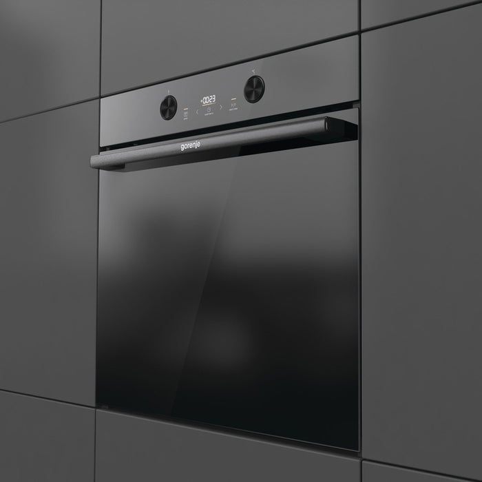 Built-in oven GORENJE BPS6737E04DBG, 77 l, Pyrolysis, AirFry