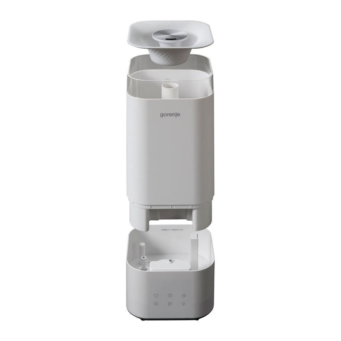 HUMIDIFIER GORENJE H50W 5000.00 L, SLEEP MODE, 38.00 dB(A), AROMA FUNCTION