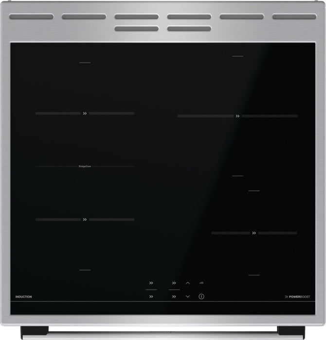 Gorenje GEIT6C60XPG cooker Freestanding cooker Zone induction hob A