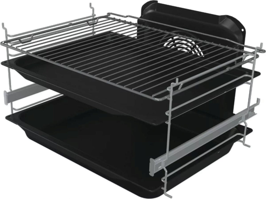Gorenje GKS6C71XF Freestanding cooker with oven Silver