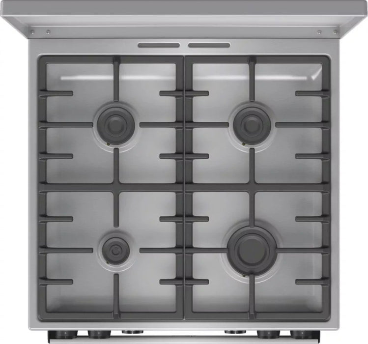 Gorenje GKS6C71XF Freestanding cooker with oven Silver