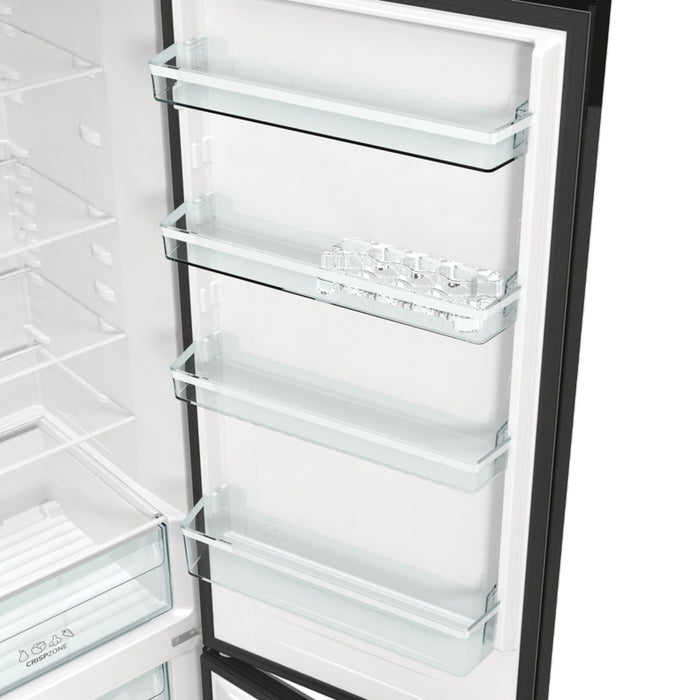 Gorenje NRK6202EBXL4 fridge-freezer Freestanding 331 L E Black