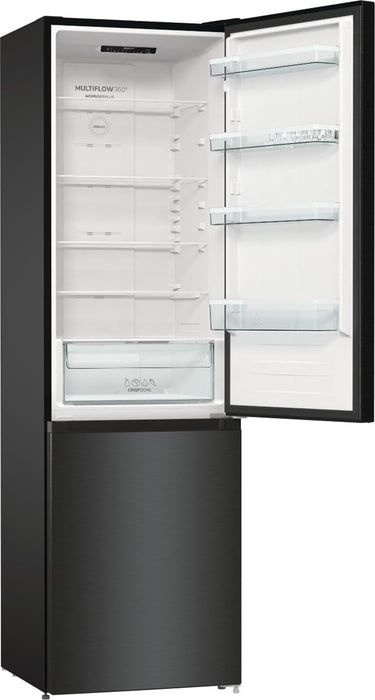 Gorenje NRK6202EBXL4 fridge-freezer Freestanding 331 L E Black