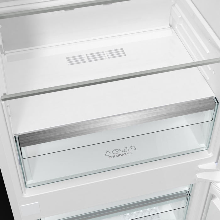 Built-in refrigerator with freezer Gorenje NRKI619D61WFE, 377 l, D, No Frost, White, Yes