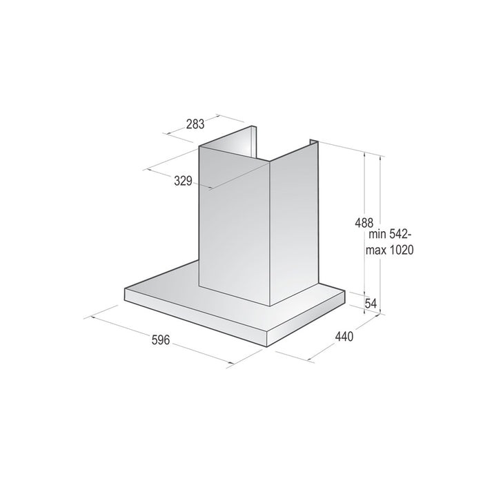 Hood GORENJE WHT66236B