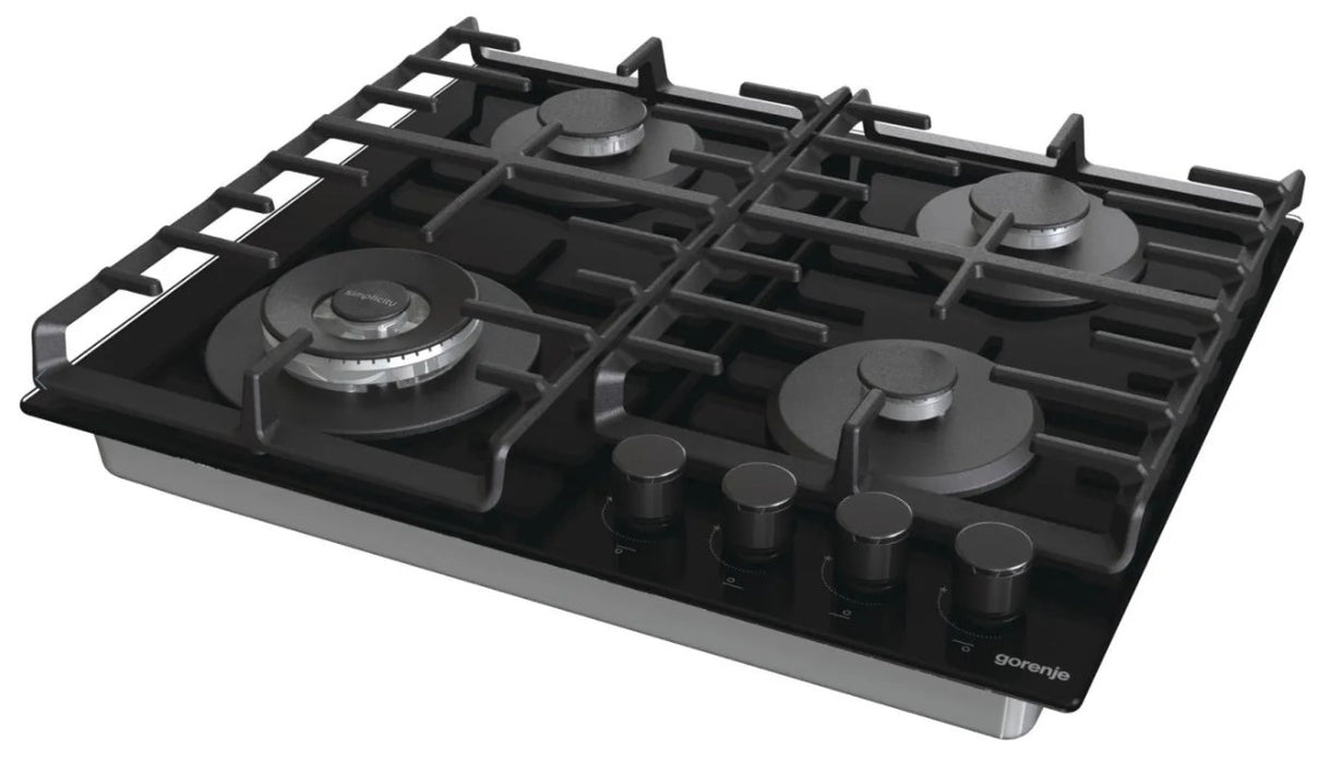 Gorenje GTW642SYB Black Built-in 60 cm Gas 4 zone(s)