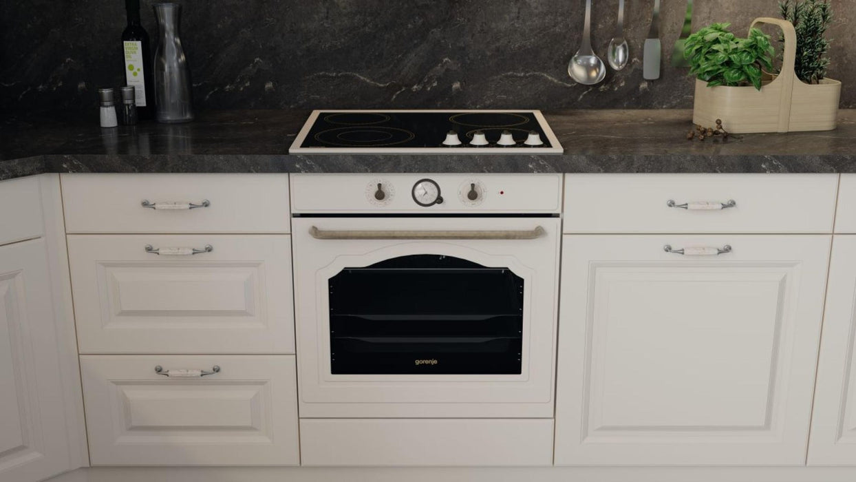 Built-in oven Gorenje BOS67371CLI, 77, A, Water cleaning, Mechanical