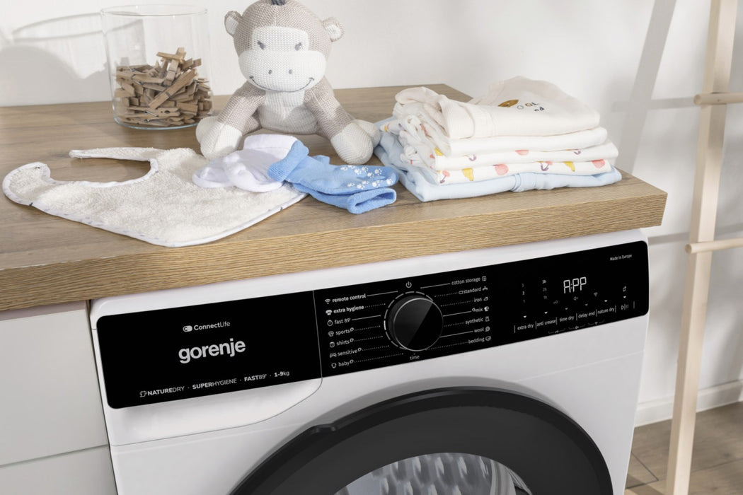 Gorenje DPNA92WIFI tumble dryer Freestanding Front-load 9 kg A++ Black, White